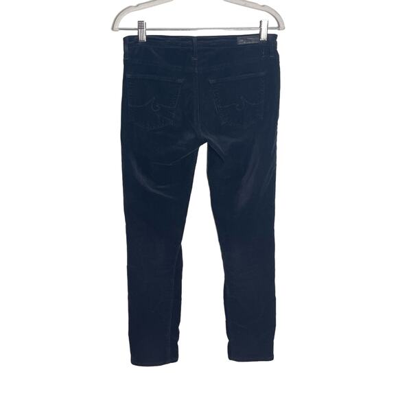 AG Adriano Goldschmeid Corduroy Pants 28R Stevie Ankle Jodhpur Black - Picture 2 of 8